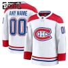 Lapsille NHL Montreal Canadiens Pelipaita Custom Fanatics Premium 2024-25 vieras Valkoinen